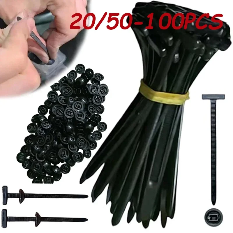 Heavy Duty Self-locking Universal Cable Zipper Zip Tie UV Resistant Plastic Cable Fasteners For Daily Automatic Fixation Of Car