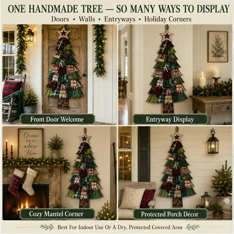 Patchwork Christmas Tree Kit 3