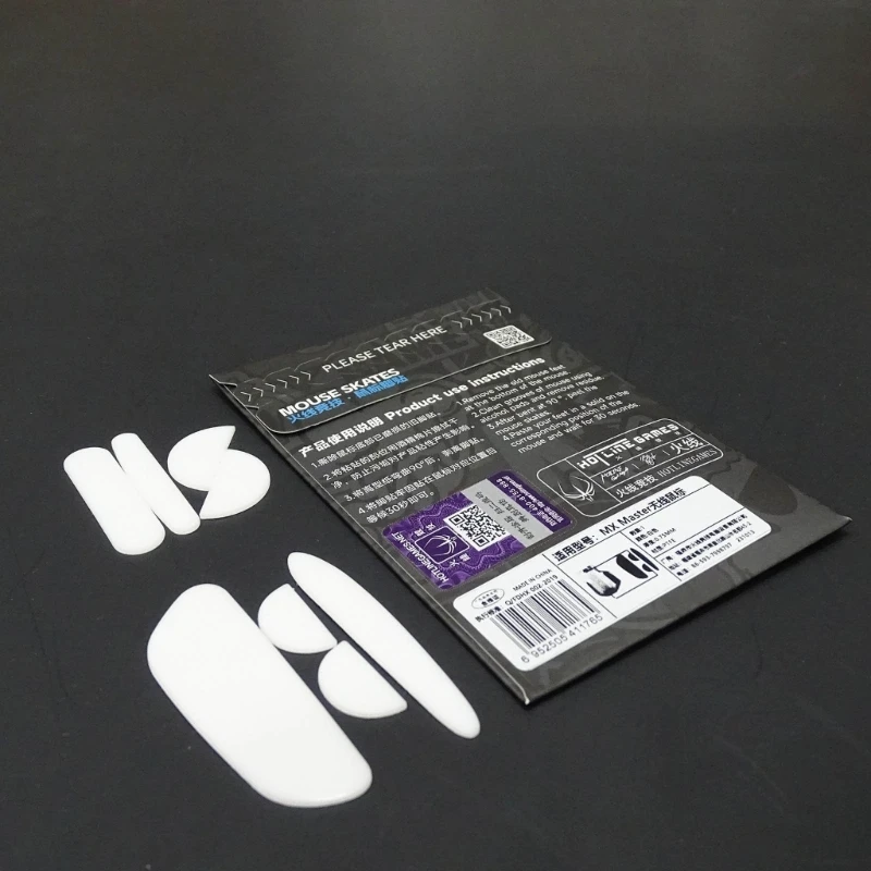 2 juegos de alfombrillas de ratón de 0,6mm, patines, pegatinas de ratón, para ratón logitech MX Master 3
