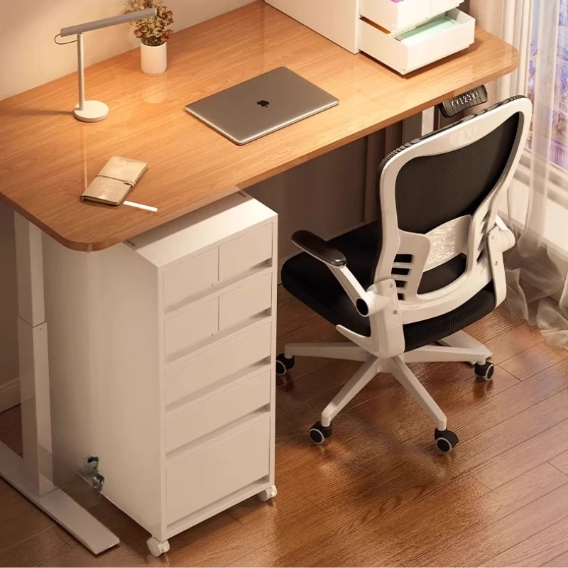 

Heavy Duty Rolling File Cabinet Mobile A4 Document Organizer Cart for Office Under Desk Storage Cabinet Small Space Storage Rack