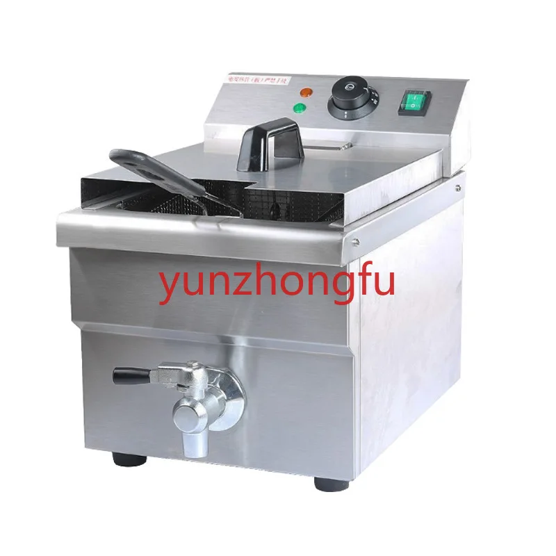 

Deep fryer Electric fryer Double cylinder deep fryer deep-fried dough sticks machine Chicken wings French fries Single