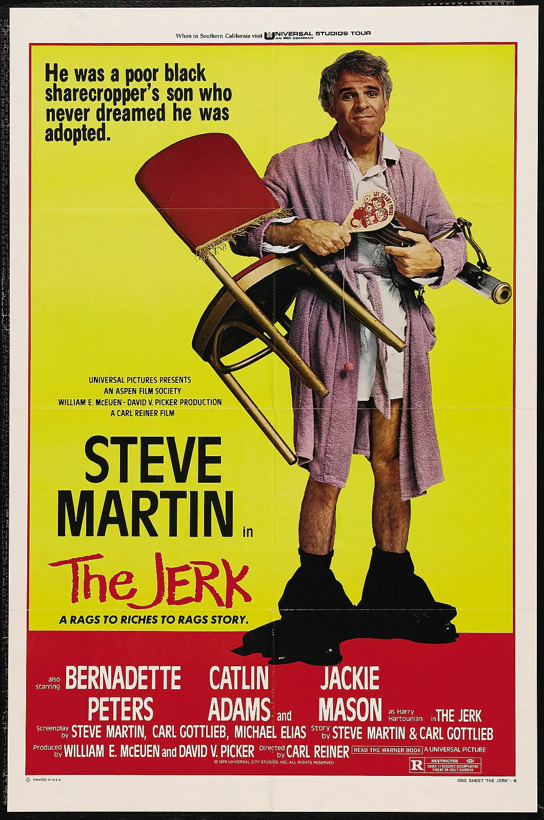 

THE JERK Movie Art Film Print Silk Poster Home Wall Decor 24x36inch