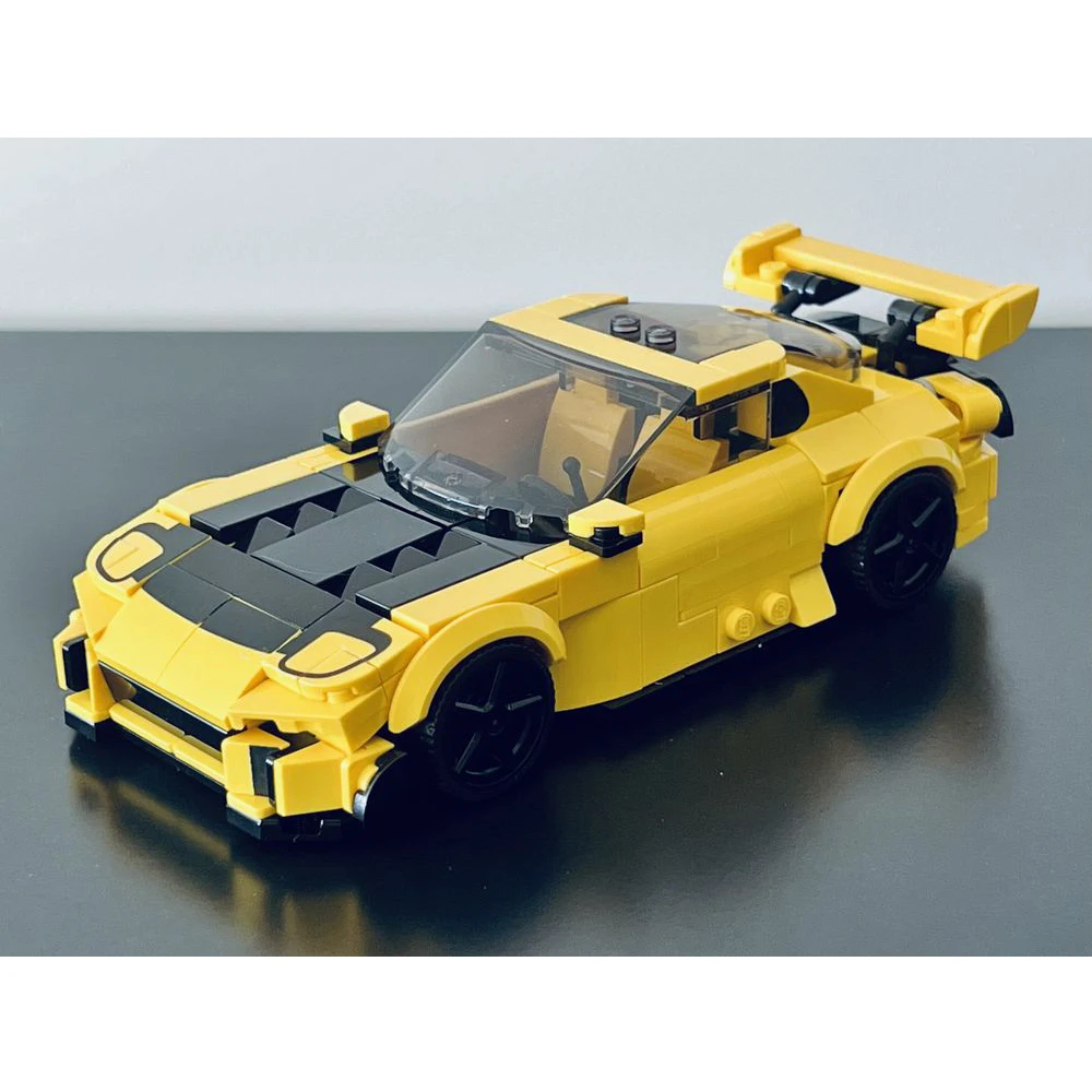 267 PCS MOC Speed Champion City Sports Car Famous Brand Car Model Building Blocks Technology Racing Creative Children's Toy Gift