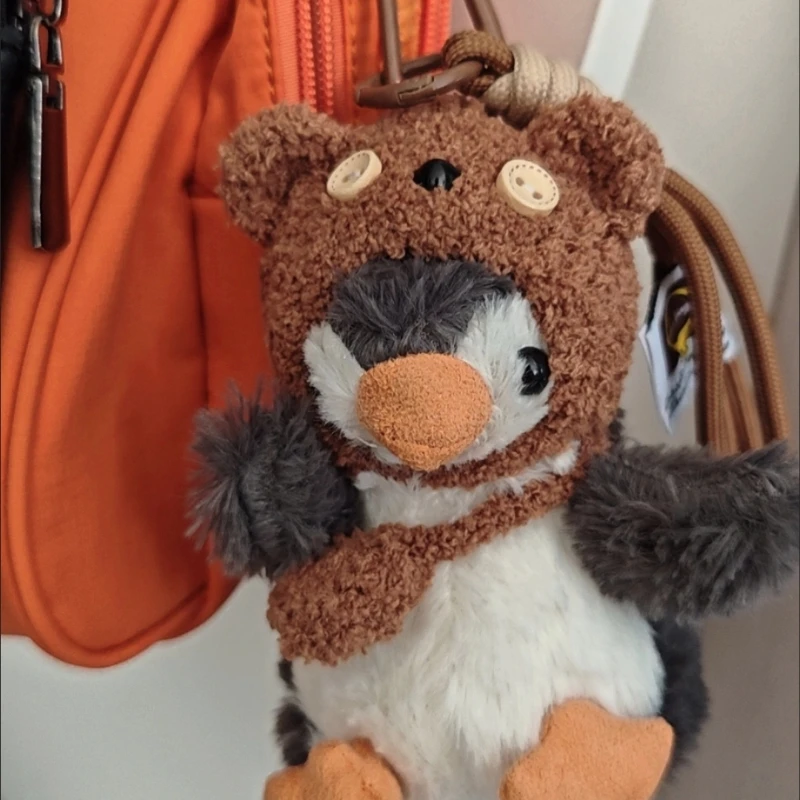 ตุ๊กตาการ์ตูนพีนัทเพนกวิน ของเล่นตุ๊กตาขนนุ่มน่ารัก พวงกุญแจ จี้ห้อยกระเป๋า ของขวัญสุดเก๋และประณีต ตุ๊กตาเพื่อการผ่อนคลาย