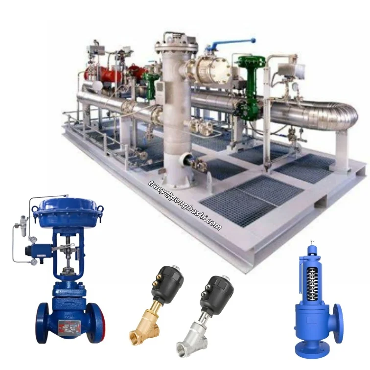 

New Chinese Pipeline Equipment with Spirax Control Valve and Bur-kert Valve and Spirax Sarco Safety Valve