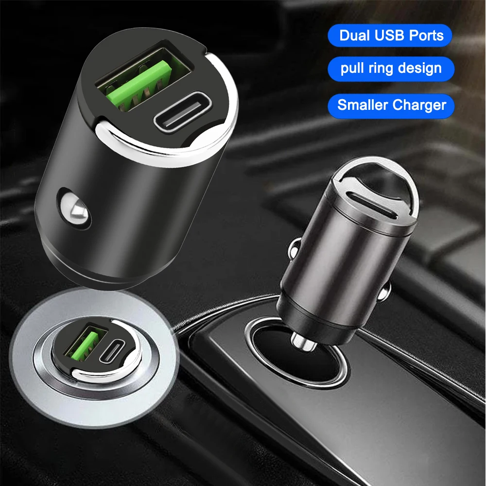 yZ[z~jJ[ USB/QC3.0 PD [d 12-24V }[d USB ^Cv C [d탉C^[ Xiaomi Samsung Huawei iPhone p
