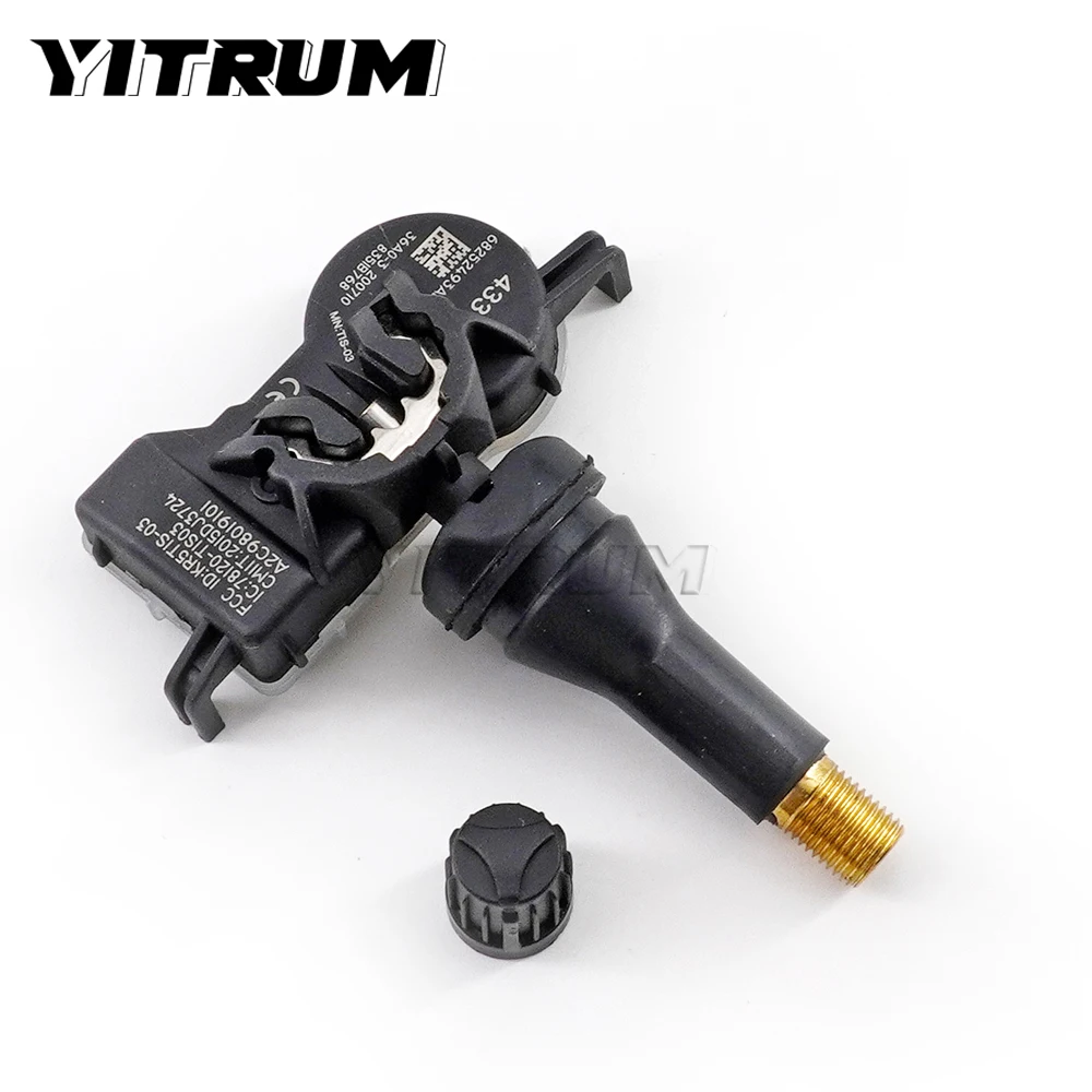 YITRUM 68399030AA TPMS Pressure Sensor For Dodge Durango Chrysler Pacifica Voyager Jeep Compass Renegade 68193586AD 68193586AC