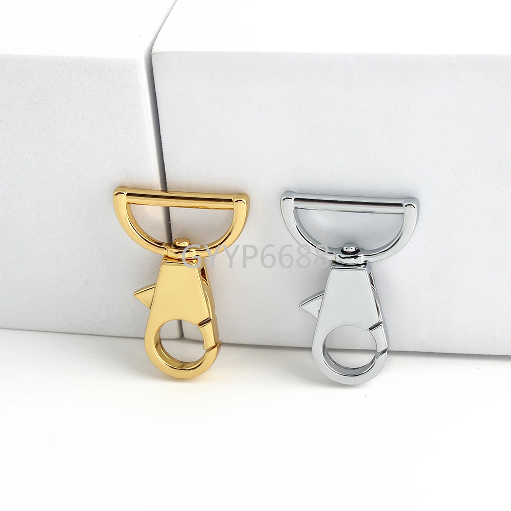 5/20/50PCS 47x25mm Metal Swivel Snap Hook Lobster Clasps Trigger For Key Chain Shoulder Bags Crossbody Waist Belt Accessories