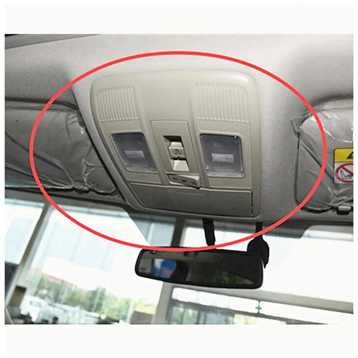 KA5E-69-970 75 مجموعة مصابيح القراءة مع فتحة سقف التبديل العلوي مصباح لمازدا 3 Axela 2013-2018 CX-5 6 CX3 CX9