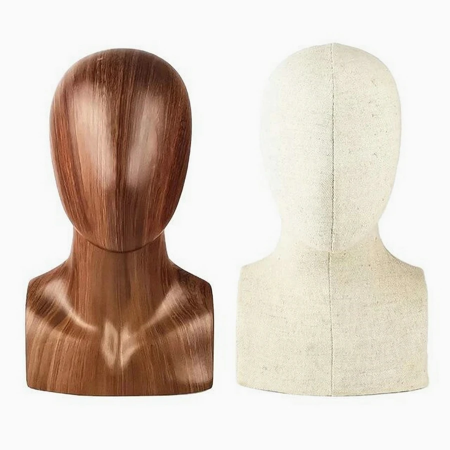 

1 Piece Mannequin Head Block Wig Display Stand Abstract Dome Model Head Hat And Wig Holder For Shop Salon Home Decor