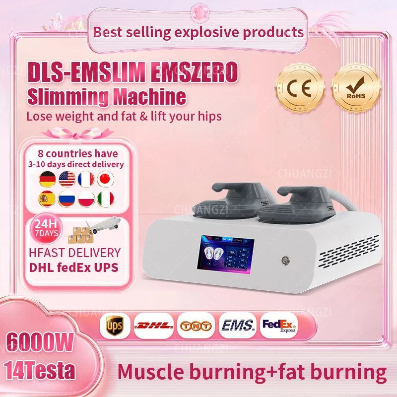 EMSzero Machine Weight Lose Electromagnetic Muscle Stimulator Body  EMS Fat Removal Build Muscle