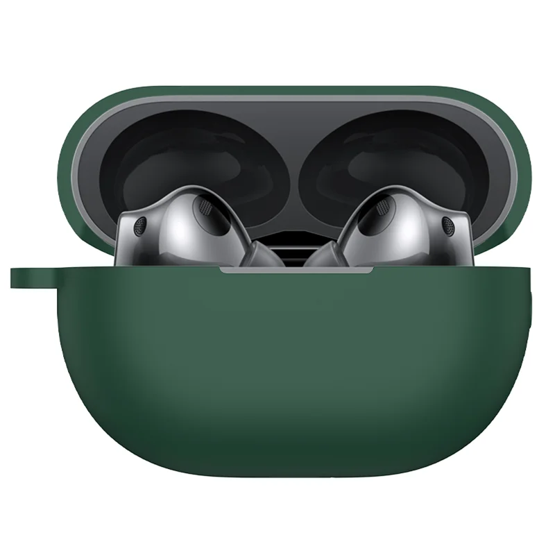 Funda de auriculares para Huawei Freebuds Pro 2, Funda de silicona líquida suave Pro2 con llavero para Freebuds Pro2