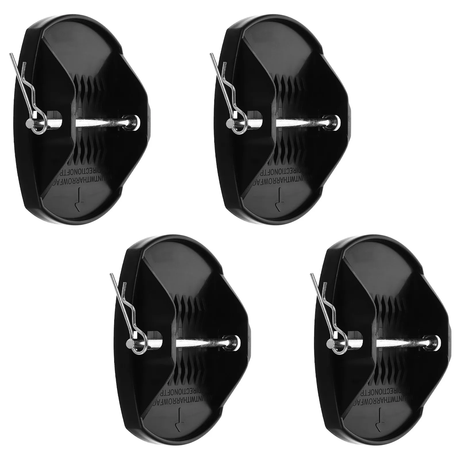 

4Pcs Heavy Duty Rv Jack Pads Support Base Stabilizer Motorhome Leg Foot Pads Shock Absorber Rubber Boot