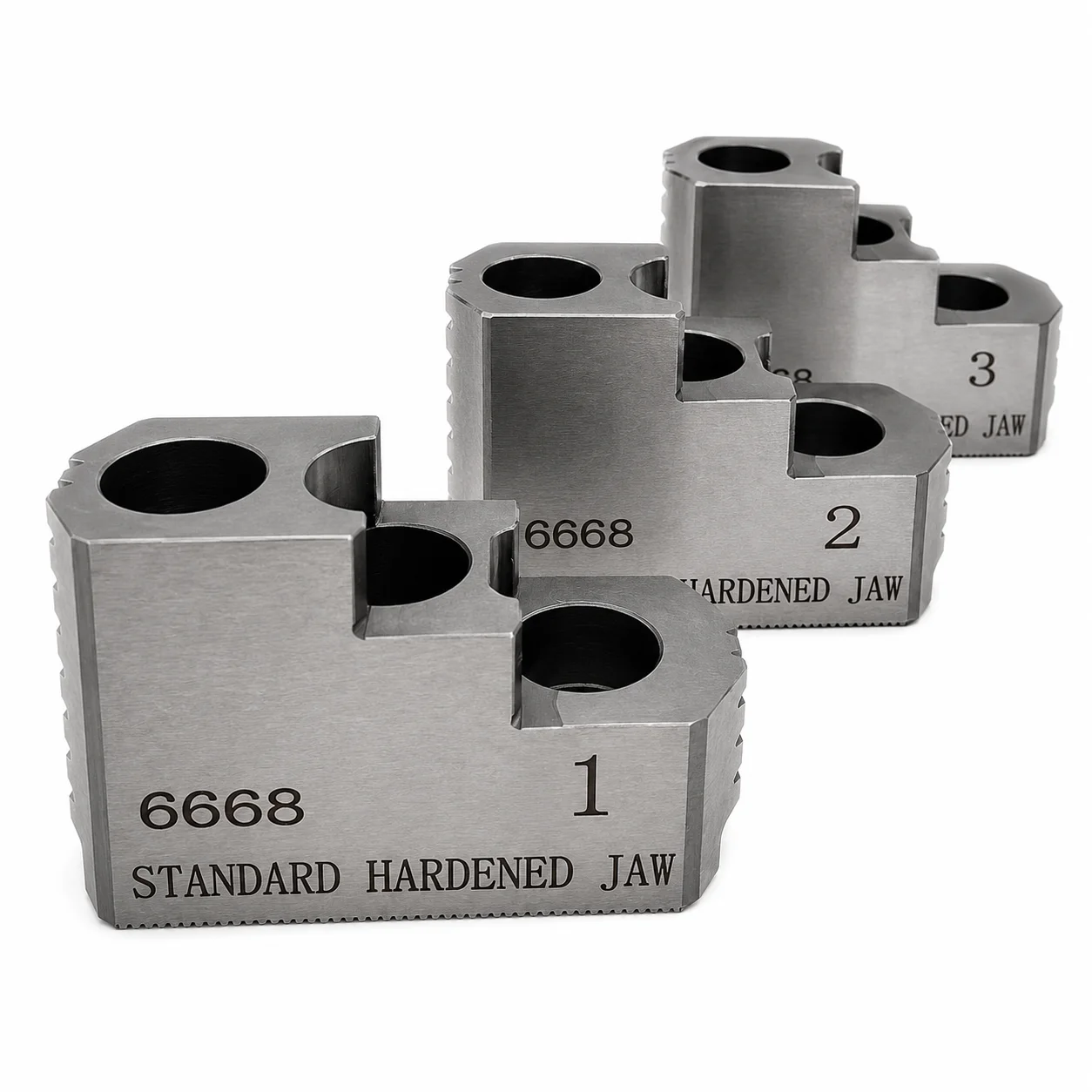Hydraulic Chuck Hard Claw 5 6 8 10 Inch Standard Hydraulic Jaws 3 Jaws for Mechanical CNC Lathes