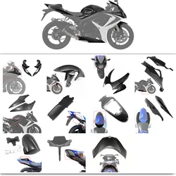 Carbon Fiber Pattern Front Complete Bodywork Fender Fairing Cowls for suzuki gsxr750 600 gsx-r750 r600 gsxr 750 2006  2007 k6
