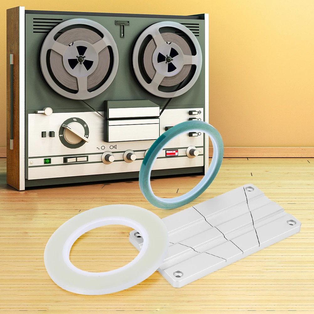 

Tape Splicing Block Kits Easy Installation Audio Tape Splicing Block Kit Reel To Reel Tape for Revoxsonido Open Reel Tape Media