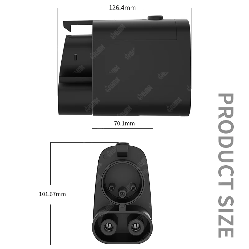 OLINK DC شحن NACS إلى CCS محول Ev محول مركبة كهربية محول شحن تسلا إلى CCS كومبو 1 محول