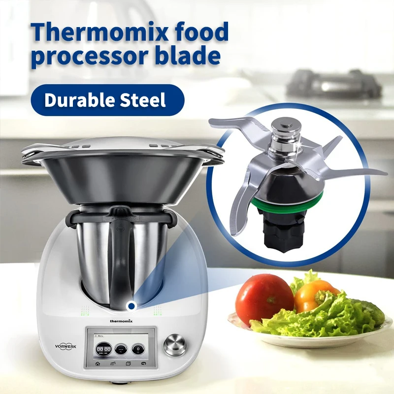 

Герметичное 4-лезвийное лезвие миксера для Thermomix TM5/TM6/TM31 Multi - Model Fit, легко чистящиеся и прочные аксессуары для смешивания