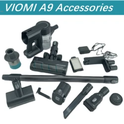 コードレス掃除機,ローラー,充電器,HEPAフィルター,集塵機,ダニ除去アクセサリー,VIOMI-A9