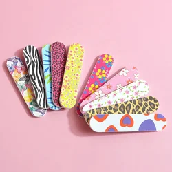 Wholesale Manicure Tools Colorful Double Sided Emery Boards Small 9Cm Mini Nail File Nail File Trimming Tool