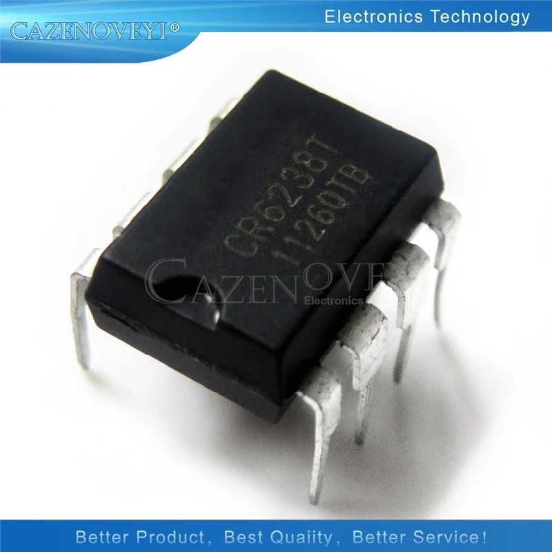 10 buah/lot CR6238T CR6238 CR6236T CR6236 DIP-8 baru asli dalam stok