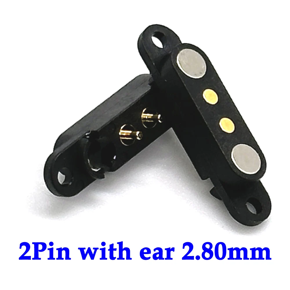 2P 3P 4P 5P 7P 8Pin DC Magnetische Pogo Pin Stecker Pogopin Männlich Weiblich 2A Wasserdichte Hohe Strom Federbelastete Steckdose