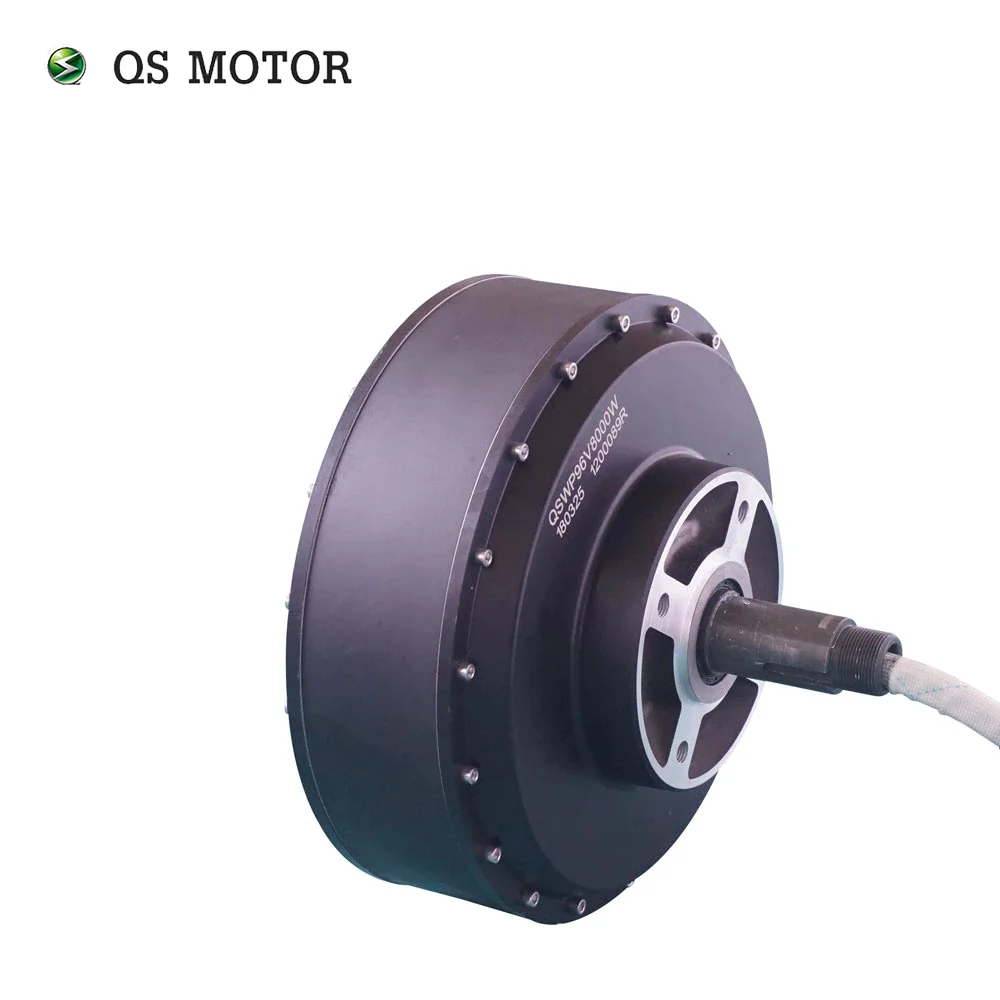 New Disc Brake Cover 8kW 273 V3 72V 90KPH Electric Car In-Wheel Hub Motor