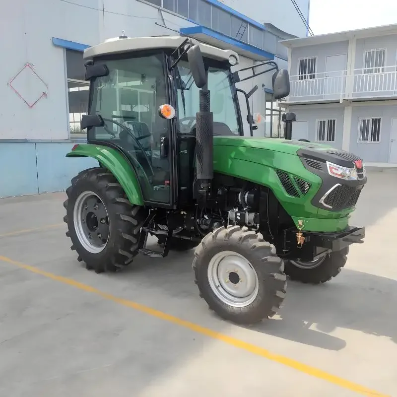 50Hp Multifunctional Farm Tractors 4 Wheel Drive Farm Ranch Tractor with Engine Motor Pump Gear Gearbox Bear