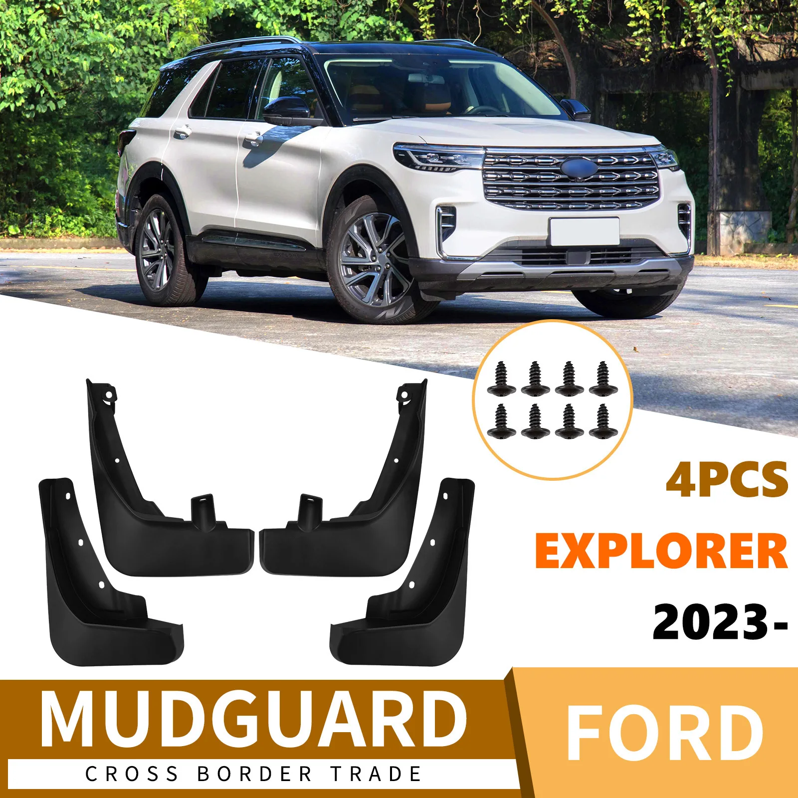 For Ford Explorer 2023-2025 car fender fender skin car accessories mud flaps fender flares