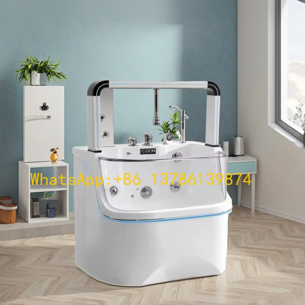 

High Quality Dog Grooming Equipment Pet Bath Tub Pet Milk Bath Tub Dog Cat Grooming Bath Tub with Ozone Thera