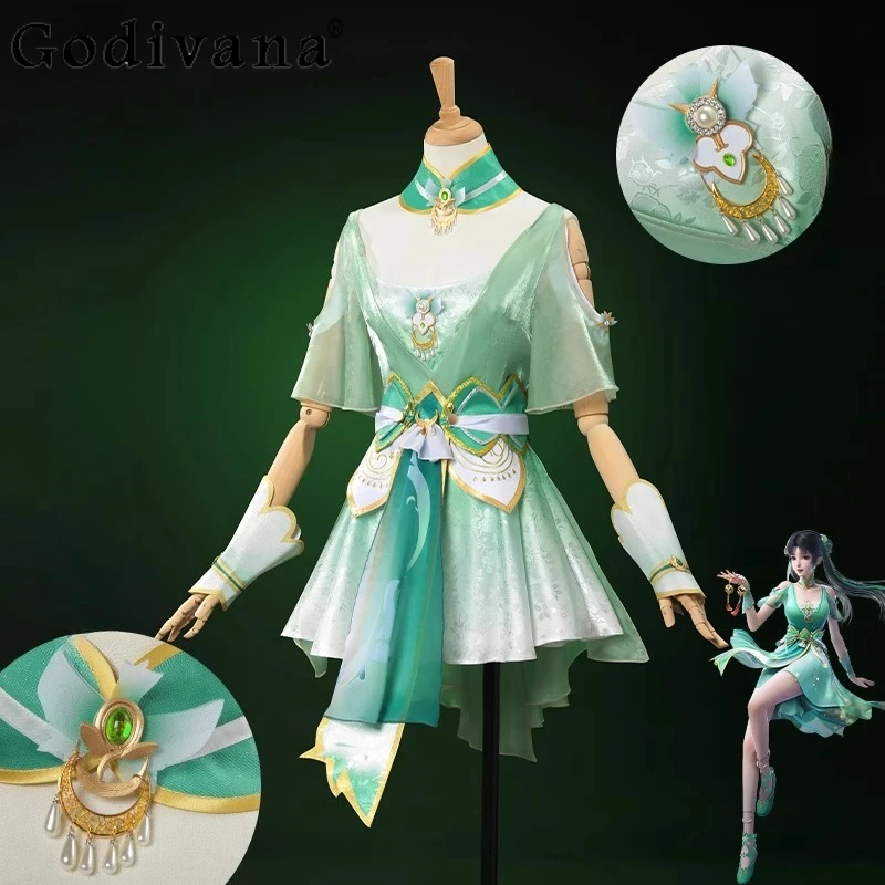 

Sexy Cosplay Suit Women's Hanfu Ancient Role Playing Clothing Female Two Dimensional Animation Game Carnival Dress Set