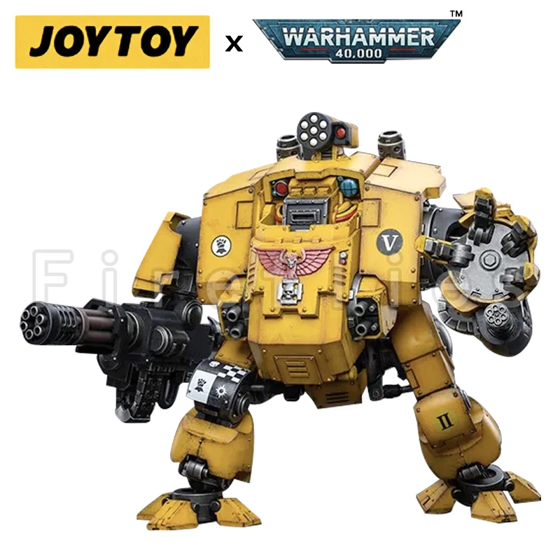 Joytoy โมเดลตุ๊กตาขยับแขนขาได้เมชา40K กำปั้น readptor Dreadnought อนิเมะ1/18