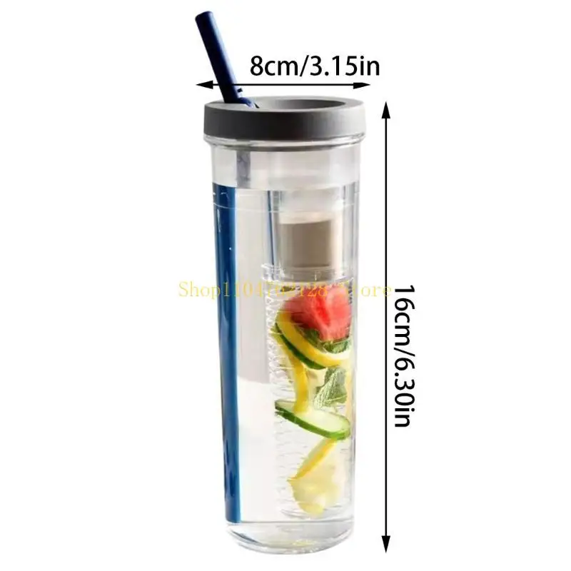 Water Bottles Leak-Proof Drink Container with Foldable Straw Portable Water Cups best sale