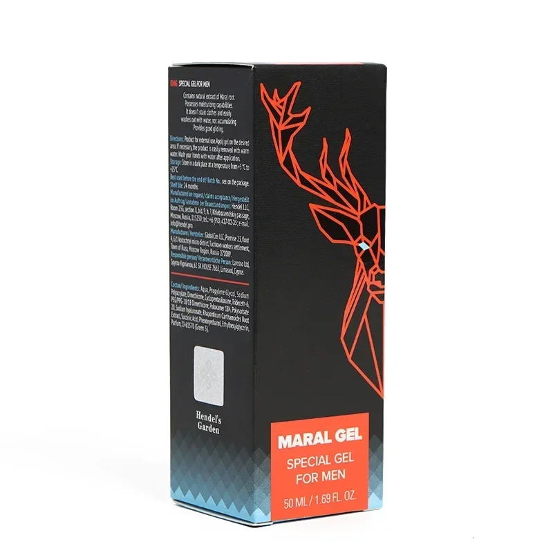 Maral Gel Russia Original Enlargement Grow Men Increase Growing Growth Delay Emulsion