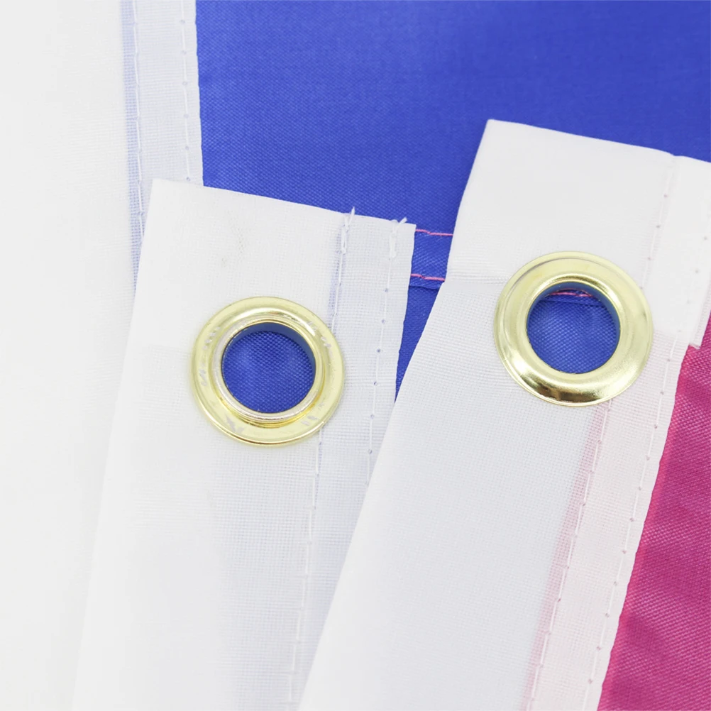 

Bisexual Flag Pride Large Party Fabric Bunting Banner Original Equality Decorate