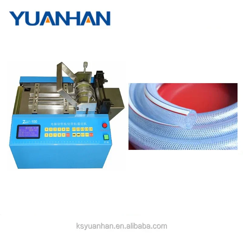 Automatic PVC pipe cutting machine/rubber hose cutting machine/soft PVC cutting machine