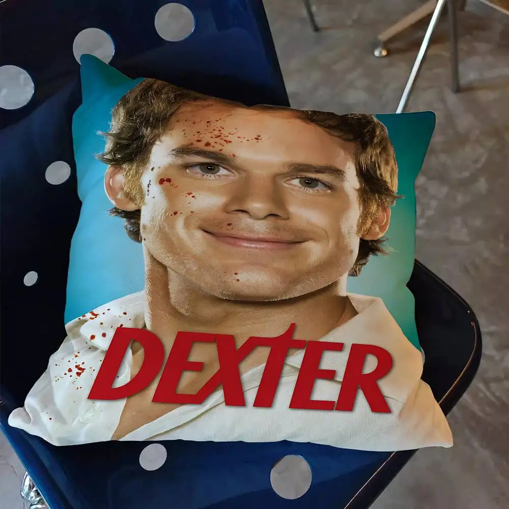 Dexter Morgan Character  Pillow Anime Pillow Sofa Bed Head Pillow Cover Cushion Cover 45x45 cm Fashion