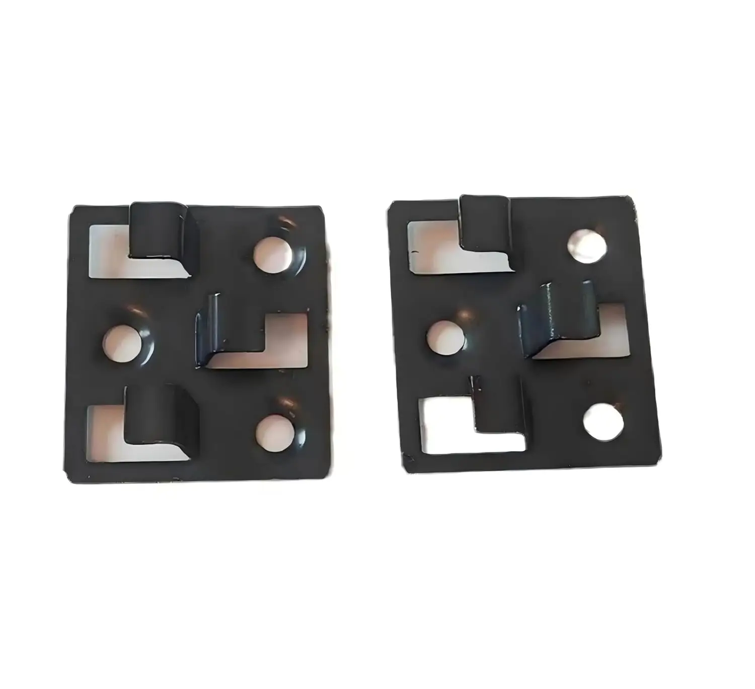 100Pcs Stainless Steel Square Hidden WPC Decking Clip 3 Claws