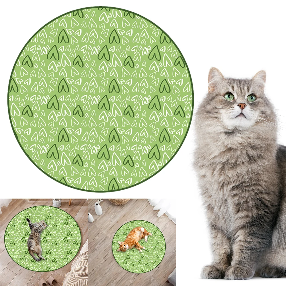 Cat Ball Hunting Exercise Mat Simulate Cat Interactive Hunting Toy Indoor Cat Exercise Mat Boredom Relief Cat Toy For Kittens