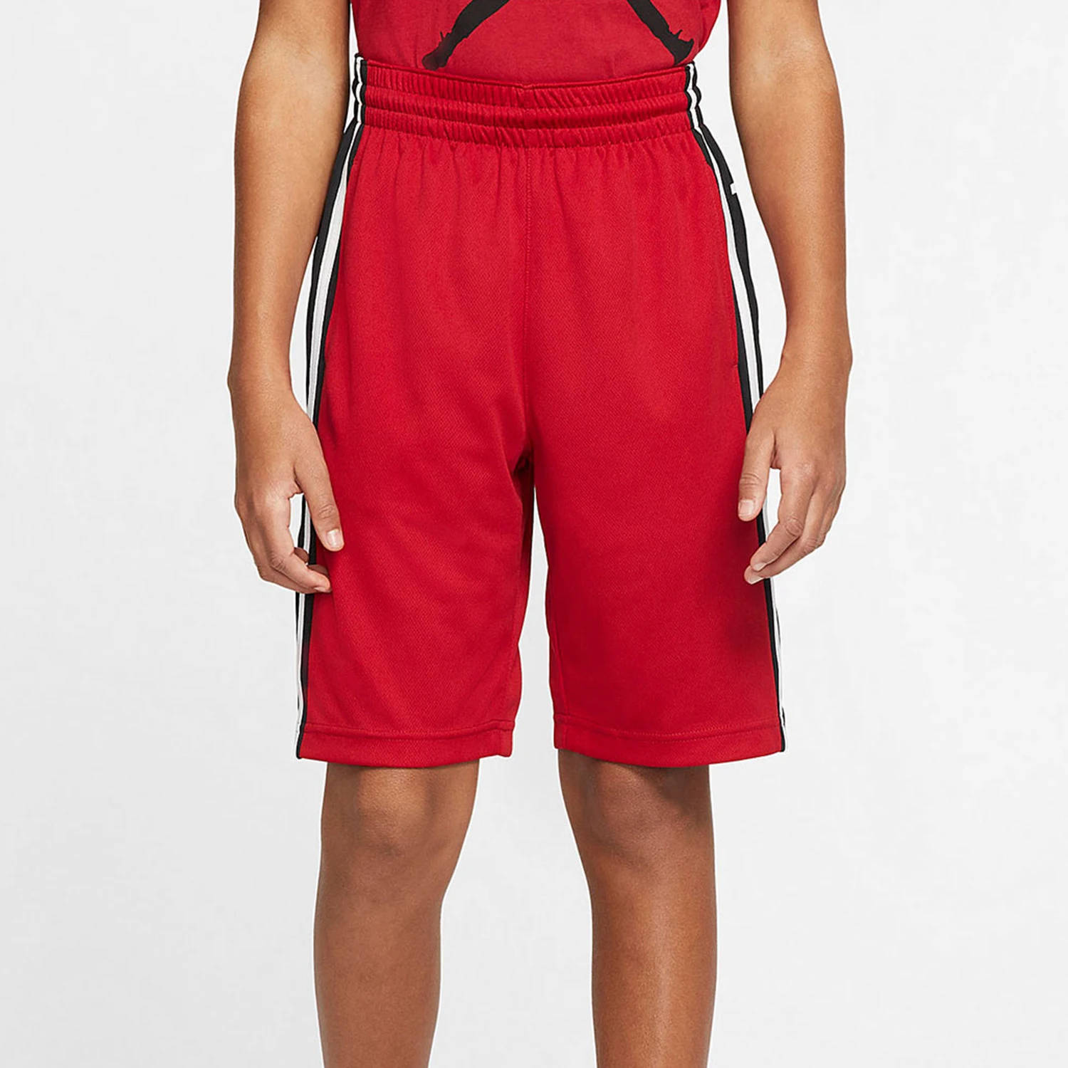 

Оригинальные детские спортивные дышащие свободные шорты Nike JORDAN CV5973-687