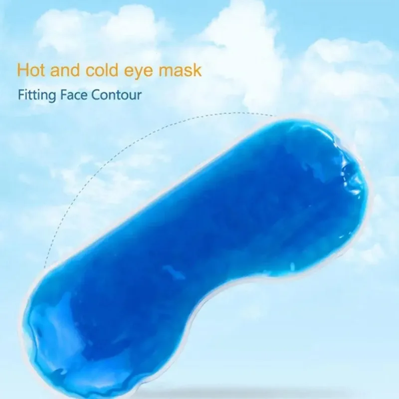 Reusable Eye Shade Patch Eye Mask Gel Sleep Fatigue Relief Relaxation Cooler Ice Pack Cold Gel Cold Hold Compress Ice Bag