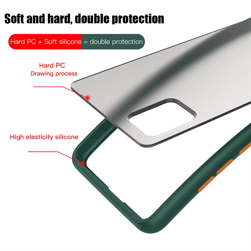 Funda iPhone 15 Pro Max TPU mate transparente Antigolpes - imagen 5