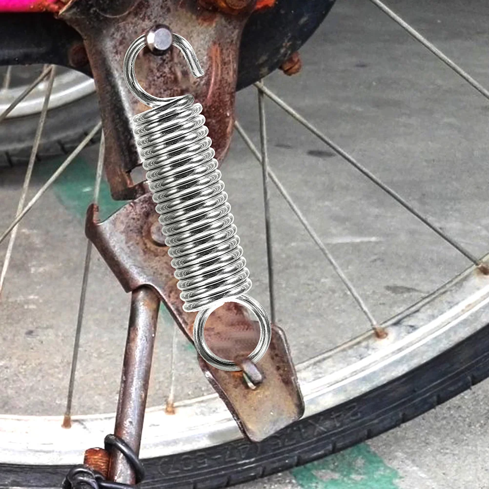 

8pcs Tension Extension Springs Stainless Steel Hook End Coil Small Spring Replacement For DIY Bike Bracket Ladder