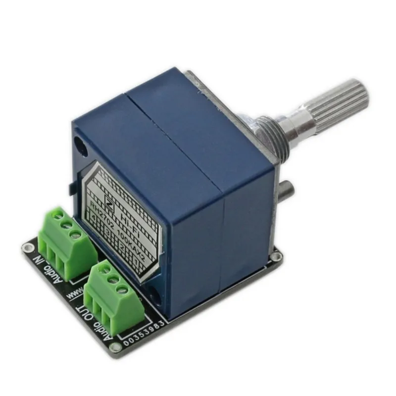 Potenciómetro de volumen PH2702 A100K X 2 o A50K X 2