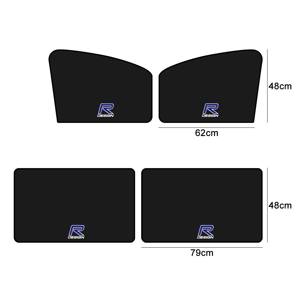 Magnetic Car Windshield Sunshade Sun Shade Parasol For Volvo Rdesign XC60 XC90 XC40 S60 V40 V50 V60 S80 S40 C30 AWD C70 S90 T6