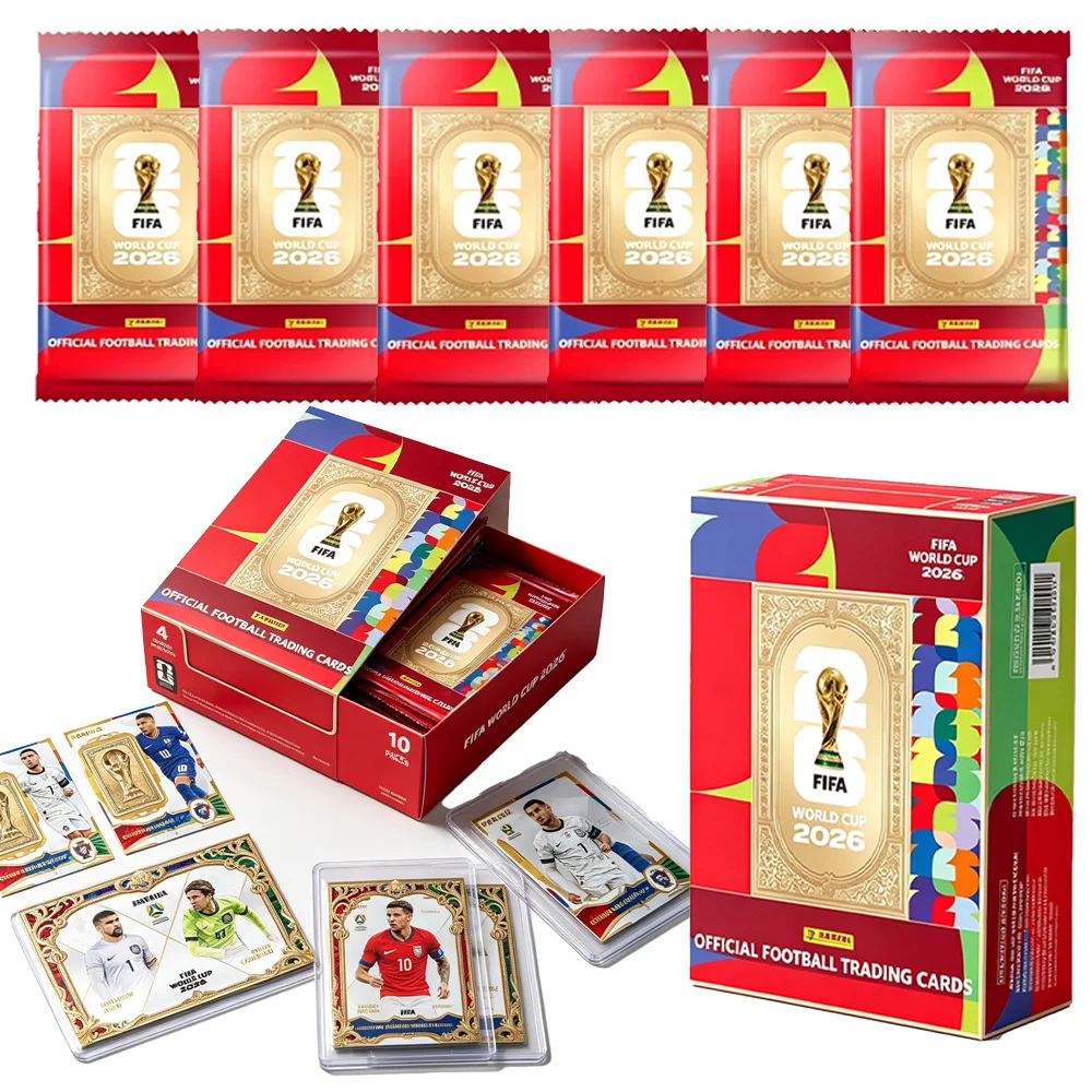 Official authentic FIFA World Cup new 2026 World Cup football card player collection flashcard board game view 6
