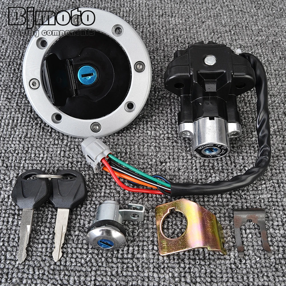 

37000-06860 37000-27860 Ignition Switch Fuel Gas Cap Seat Lock Key Set For Suzuki DL1000 DL650 V-Strom 2002-2012 37000-06880