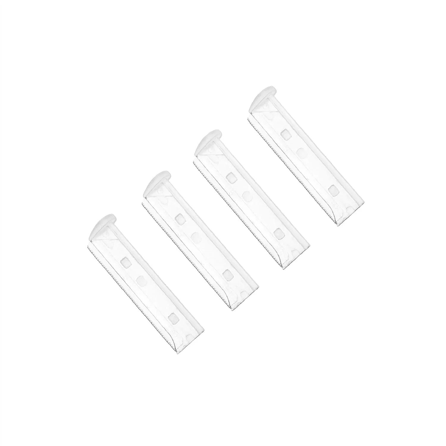 

Facial Razor Replacement Blades, 4 Count, Premium Stainless Steel for Peach Fuzz Removal and Gentle Exfoliation
