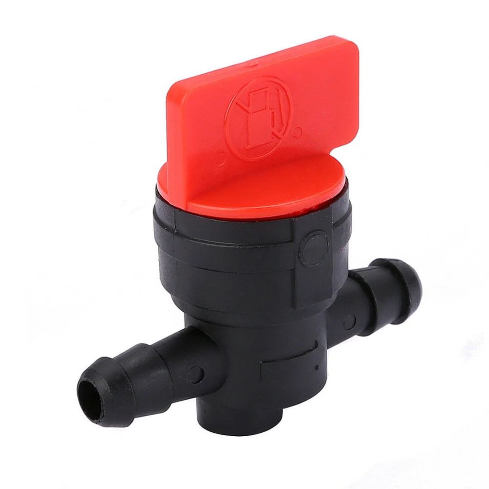 New Switch Valve Fuel Shut Off Engines Plastic Straight Fittings Anti-wear Black&red Corrosion-resistence For Honda Engines