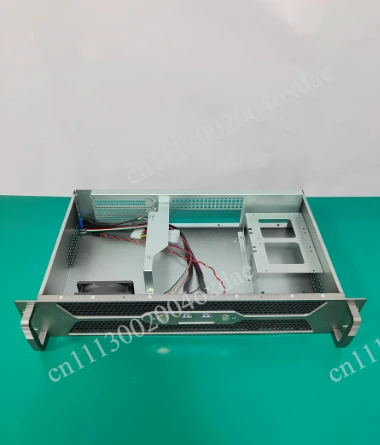 2U industrial control chassis, short 250 deep aluminum alloy panel ITX motherboard USB3.0 rack server